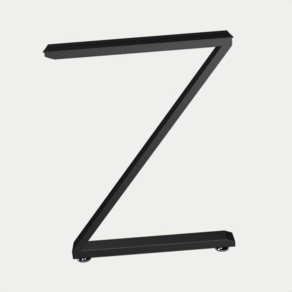 Amazon｜WQSQ アイアンレッグ Z型 家具テーブル脚 ブラック DIY バー